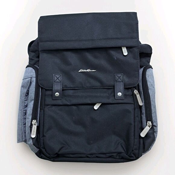 Eddie Bauer Diaper Bag Backpack Crosstown Cascade Lunch Daypack Picnic Carrry On - Picture 1 of 12